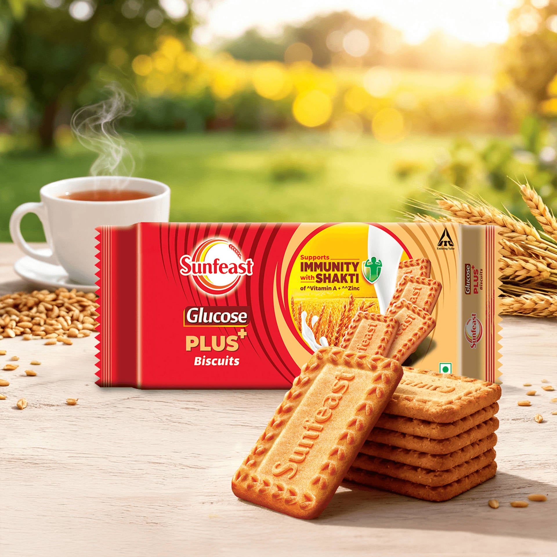 Sunfeast Glucose Biscuit Instant Energy | 1KG Pack